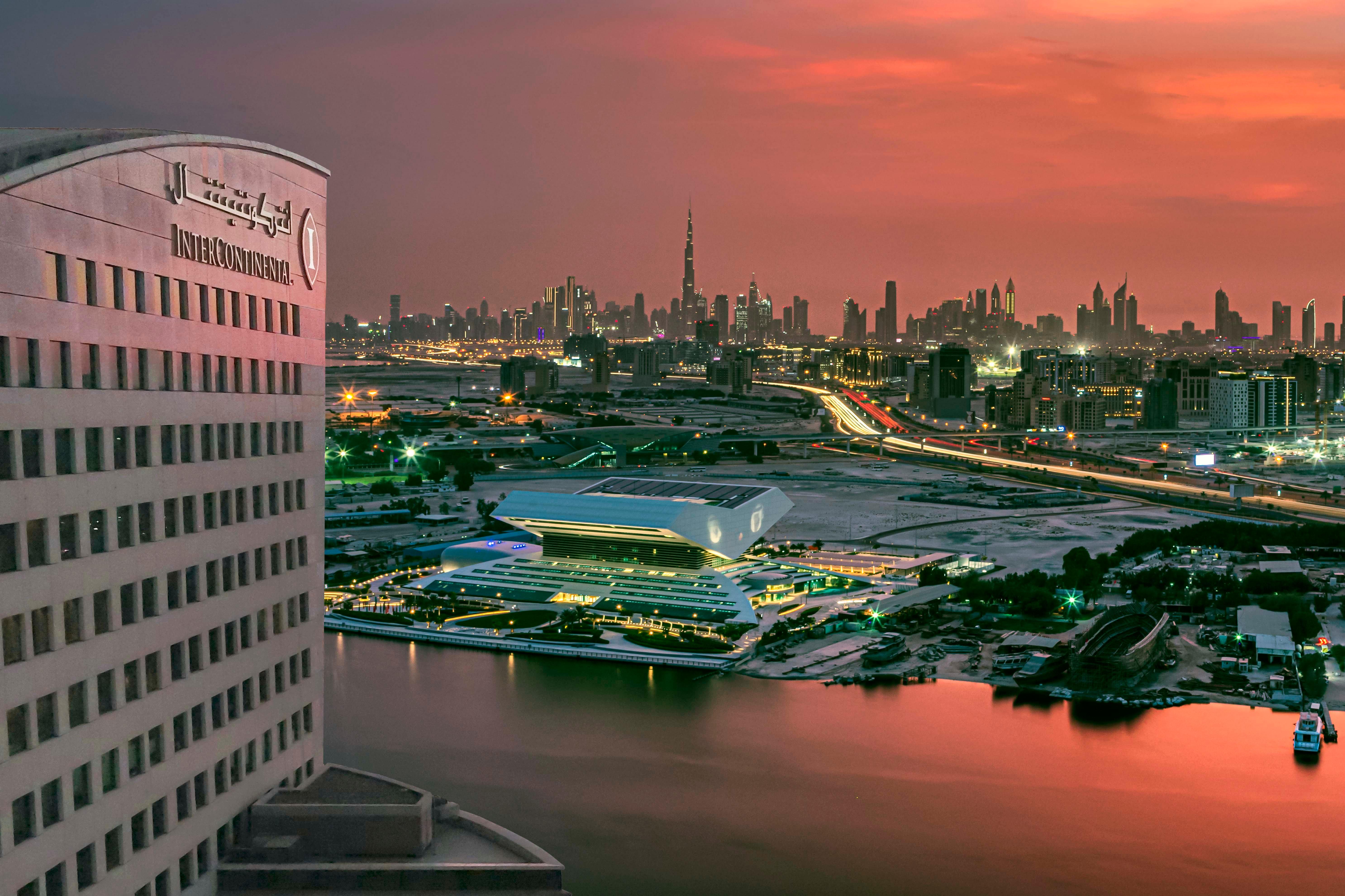 Intercontinental Dubai Festival City By Ihg Eksteriør billede View of the hotel